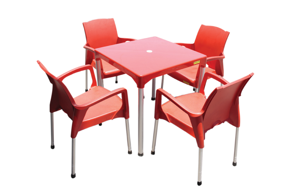 Salle à manger en plastique